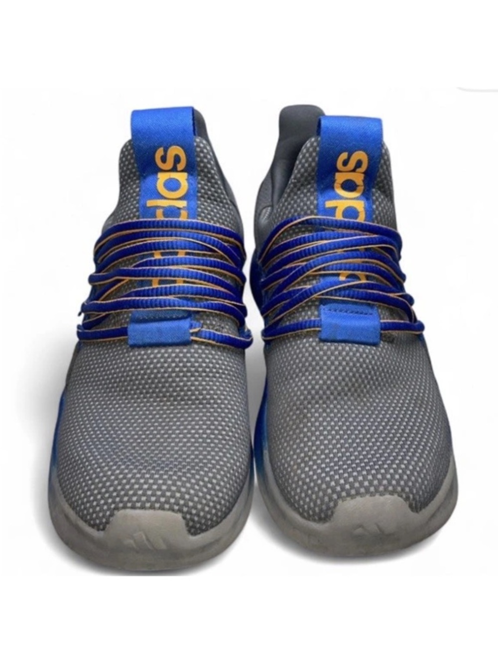 Adidas Boys Lite Racer Adapt 7.0 K Shoes- Size 4